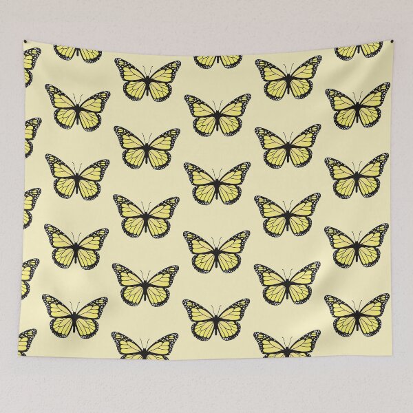 Item preview, Yellow Monarch Butterfly designed and sold by STrev-Stickers.