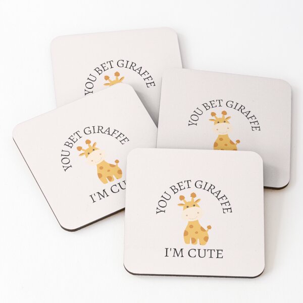 Item preview, Funny Giraffe: You Bet Giraffe I'm Cute designed and sold by Achraf  ⭐⭐⭐⭐⭐.