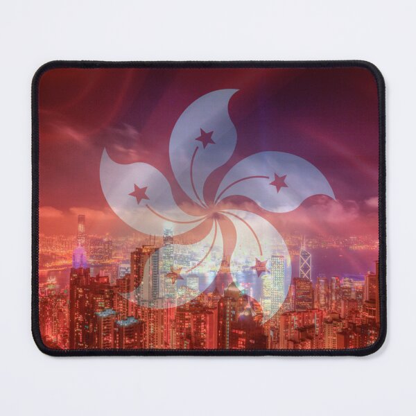 Item preview, Hong Kong and Kowloon And Hong Kong Flag designed and sold by Paul Thompson Photography.