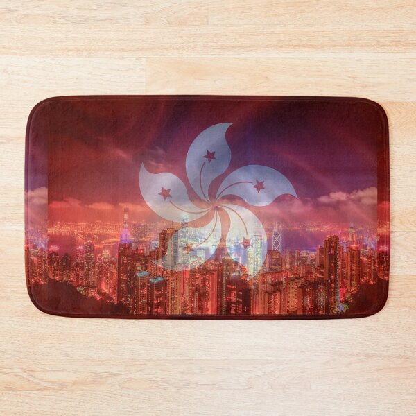 Item preview, Hong Kong and Kowloon And Hong Kong Flag designed and sold by Paul Thompson Photography.
