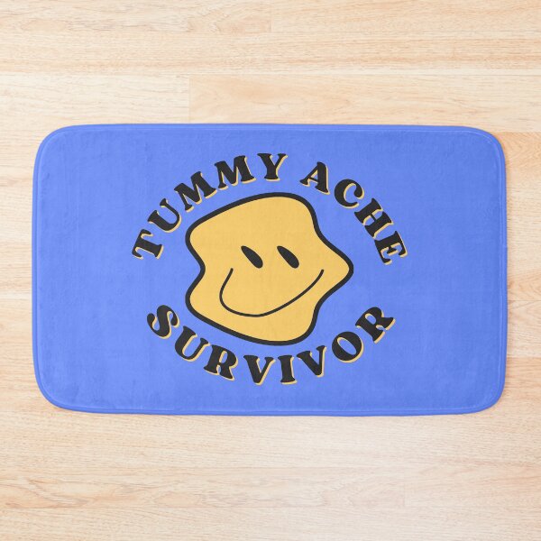 Item preview, Tummy Ache Survivor Yellow Smiley designed and sold by bridglet.
