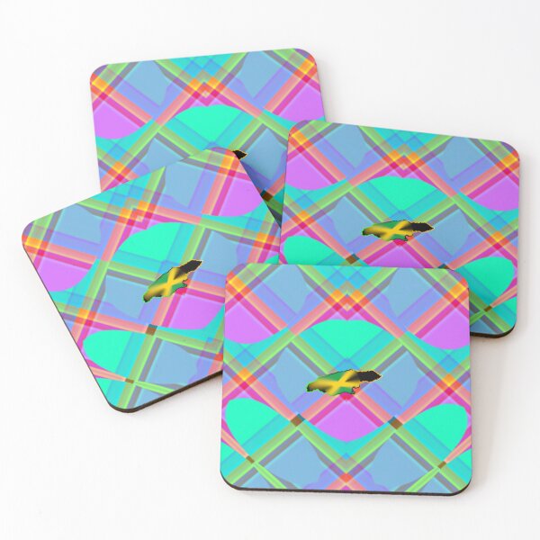 Item preview, UNFORGETTABLE WEST INDIES CHRISTMAS SOUVENIRS - UNIQUE ABSTRACT CARIBBEAN GEOMETRIC PATTERN - GREATJAMAICAN VIBES FLAG INSPIRATION designed and sold by Ralek.