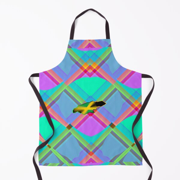 Item preview, UNFORGETTABLE WEST INDIES CHRISTMAS SOUVENIRS - UNIQUE ABSTRACT CARIBBEAN GEOMETRIC PATTERN - GREATJAMAICAN VIBES FLAG INSPIRATION designed and sold by Ralek.