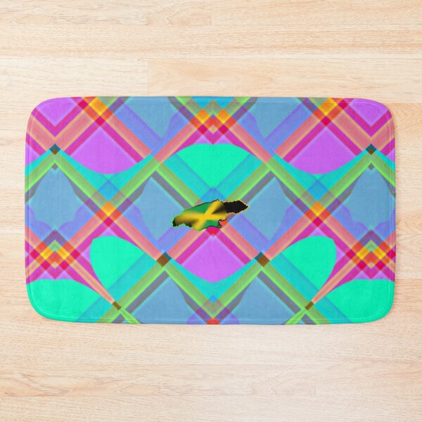 Item preview, UNFORGETTABLE WEST INDIES CHRISTMAS SOUVENIRS - UNIQUE ABSTRACT CARIBBEAN GEOMETRIC PATTERN - GREATJAMAICAN VIBES FLAG INSPIRATION designed and sold by Ralek.