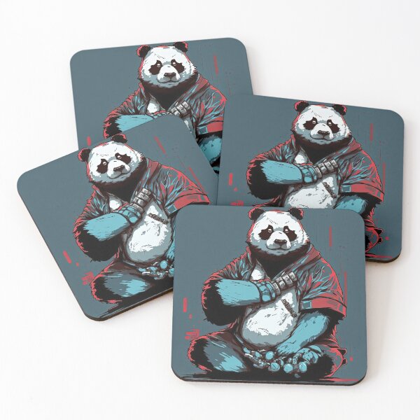 Item preview, powerful panda designed and sold by Chillapy.