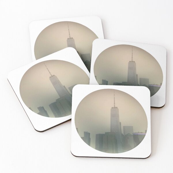 Item preview, New York City One World Trade Fog in NYC designed and sold by brady4415.
