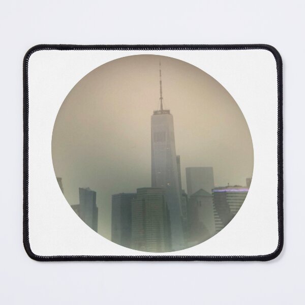 Item preview, New York City One World Trade Fog in NYC designed and sold by brady4415.