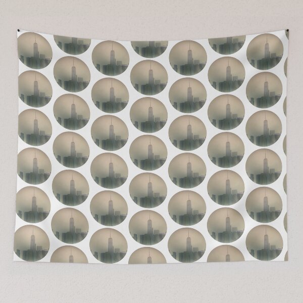 Item preview, New York City One World Trade Fog in NYC designed and sold by brady4415.