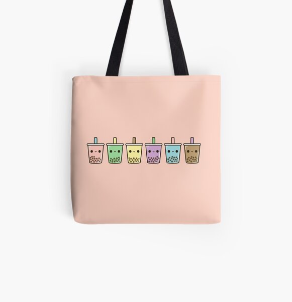 Bubble tea All Over Print Tote Bag