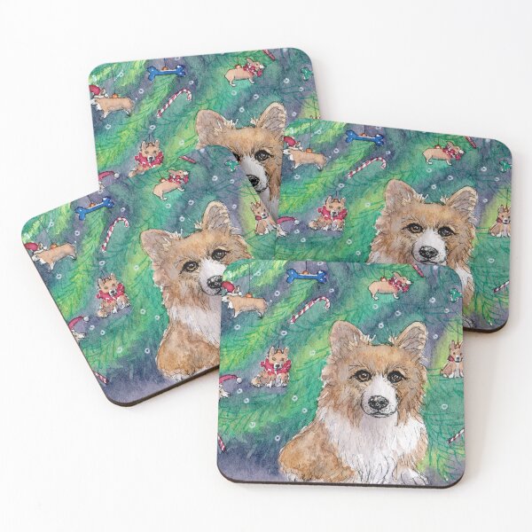 Item preview, Gingerbread corgi dogs for the tree were her specialty designed and sold by SusanAlisonArt.