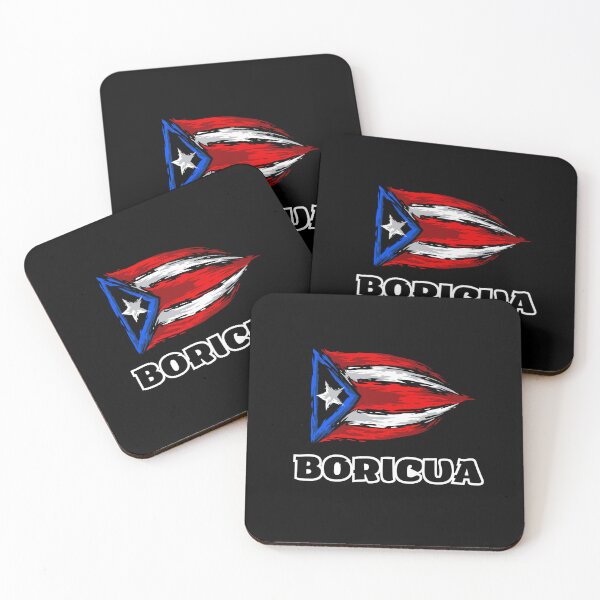 Item preview, Boricua Puerto Rico Flag Stickers designed and sold by Suzy Perez Art.