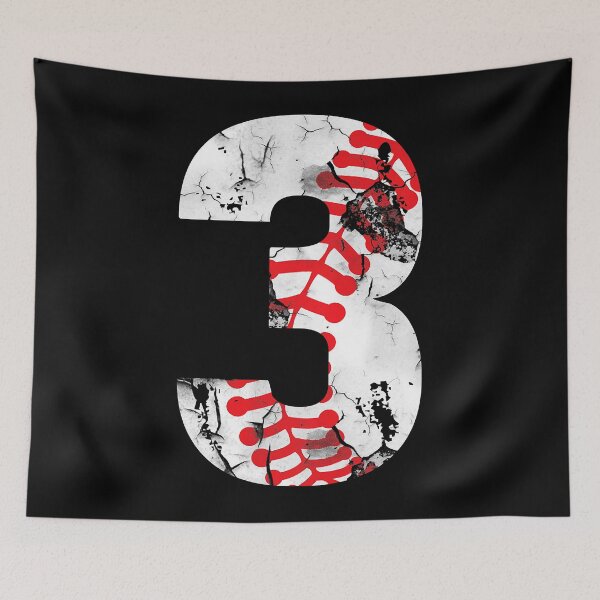Item preview, 3rd Birthday Funny Number 3 Years Old Baseball designed and sold by Helbon-art.