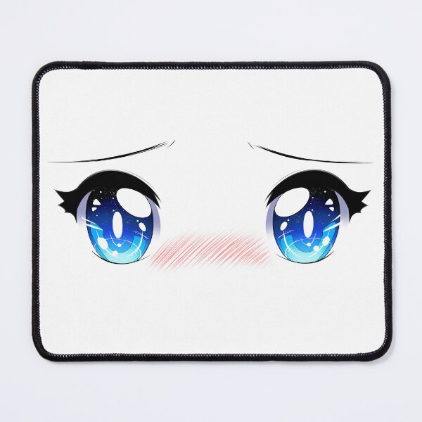Item preview, blue anime eyes designed and sold by pigeonplushie.