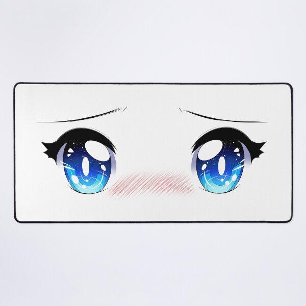 Item preview, blue anime eyes designed and sold by pigeonplushie.