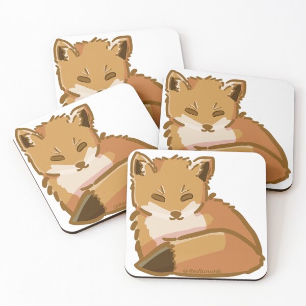 Item preview, Baby Red Fox Sticker designed and sold by LunatikShop.