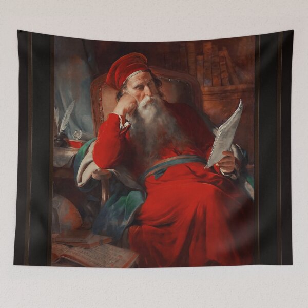 Item preview, Scholar In His Study by Friedrich von Amerling Remastered Xzendor7 Classical Art Old Masters Reproductions designed and sold by Xzendor7 Digital Art Creations.