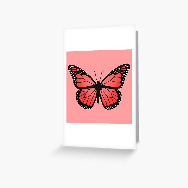 Item preview, Red Monarch Butterfly designed and sold by STrev-Stickers.