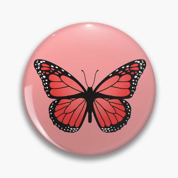 Item preview, Red Monarch Butterfly designed and sold by STrev-Stickers.