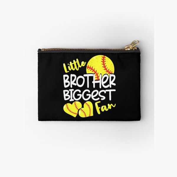 Item preview, Little Brother Biggest Fan Softball designed and sold by Helbon-art.