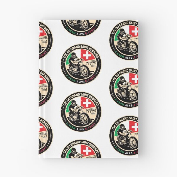 Item preview, Col du Grand Saint Bernard | Italy | Switzerland | Motorcycle designed and sold by KrisSidDesigns.