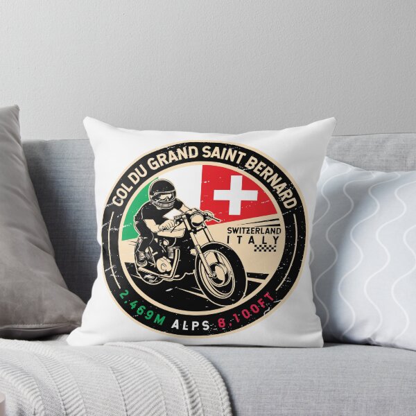 Item preview, Col du Grand Saint Bernard | Italy | Switzerland | Motorcycle designed and sold by KrisSidDesigns.