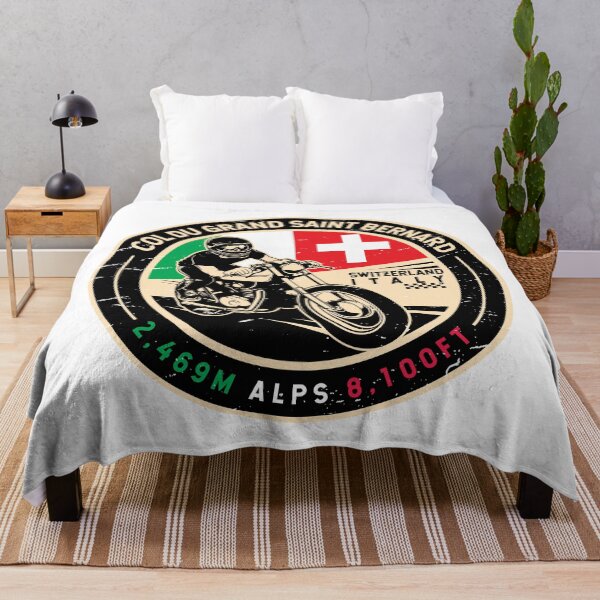 Item preview, Col du Grand Saint Bernard | Italy | Switzerland | Motorcycle designed and sold by KrisSidDesigns.