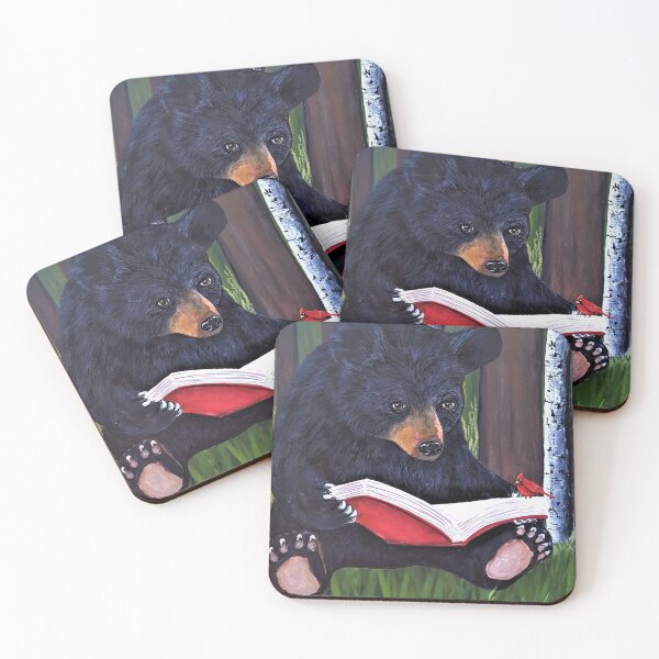 Item preview, Bear Reading Book  designed and sold by KVELKY.