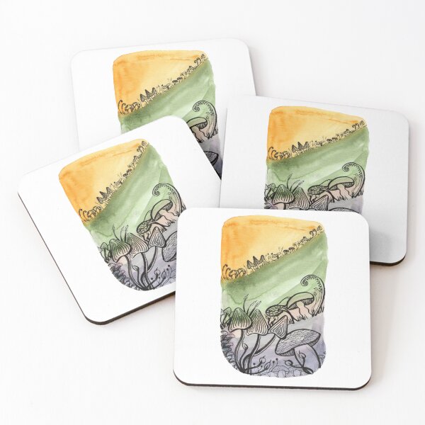 Item preview, Mushroom Hillside designed and sold by Littlecogs.
