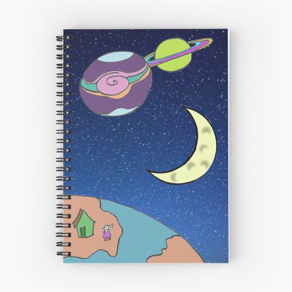 Item preview, lil jenny waves to giove satty & the moon designed and sold by eccentricmuse.