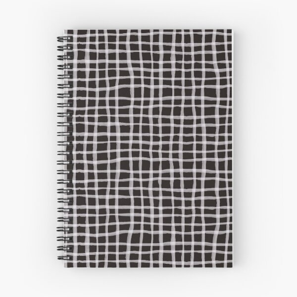 Item preview, Painted Grid Print | Black designed and sold by weirdoodle.