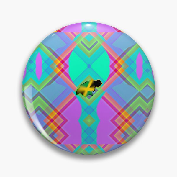 Item preview,  UNFORGETTABLE WEST INDIES CHRISTMAS SOUVENIRS - UNIQUE ABSTRACT CARIBBEAN GEOMETRIC PATTERN - GREATJAMAICAN VIBES FLAG INSPIRATION designed and sold by Ralek.