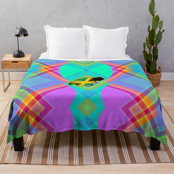 Item preview,  UNFORGETTABLE WEST INDIES CHRISTMAS SOUVENIRS - UNIQUE ABSTRACT CARIBBEAN GEOMETRIC PATTERN - GREATJAMAICAN VIBES FLAG INSPIRATION designed and sold by Ralek.