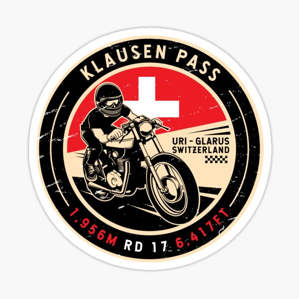 Item preview, Klausen Pass | Switzerland | Motorcycle designed and sold by KrisSidDesigns.