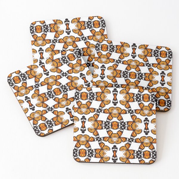 Item preview, Butterfly Mirror | Beautiful Monarch Butterfly Mirror Design | Trippy Orange Butterfly Pattern Mirror designed and sold by Tyler Tilley.