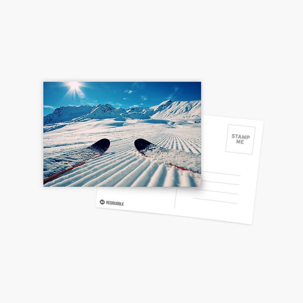 Item preview, Ski's on Freshly Groomed Snow designed and sold by DV-LTD.
