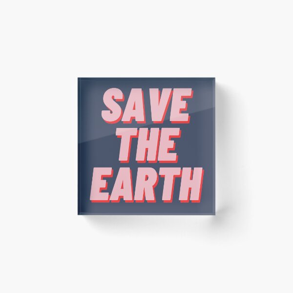 Item preview, Save the Earth designed and sold by polishalpaca.