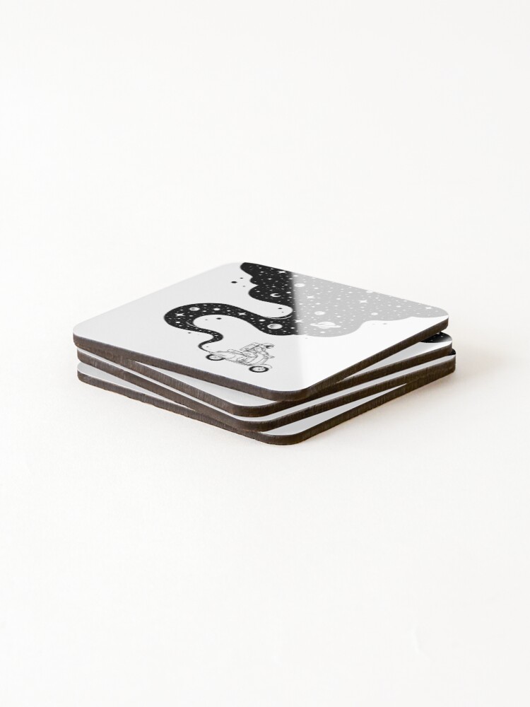 Thumbnail 4 of 5, Coasters (Set of 4), Interstellar Ride designed and sold by buko.