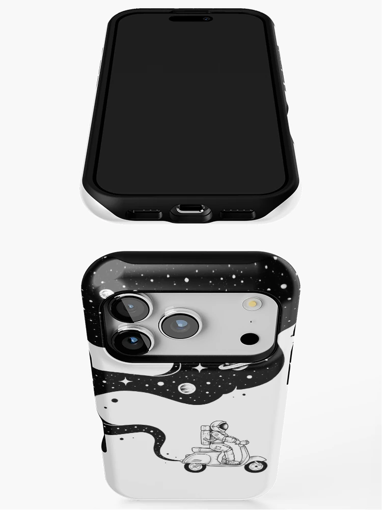 Thumbnail 3 of 4, iPhone Case, Interstellar Ride designed and sold by buko.