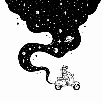Artwork thumbnail, Interstellar Ride by buko