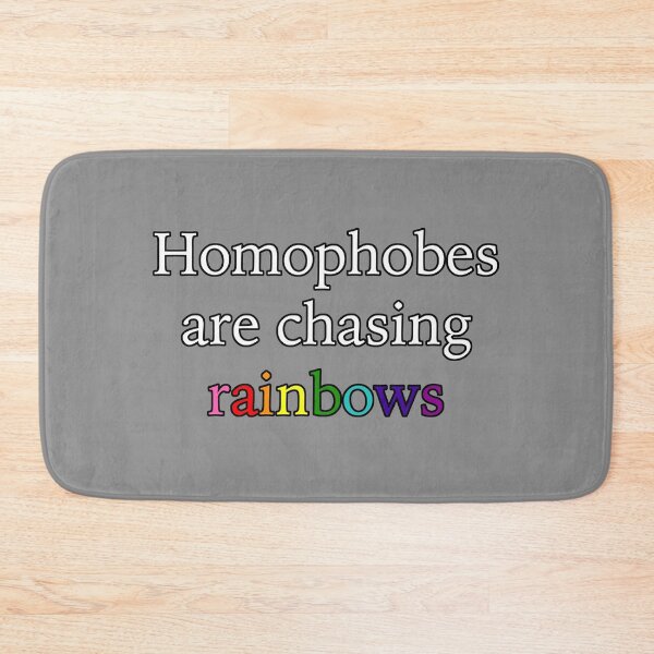 Item preview, Homophobes are chasing rainbows designed and sold by radLeft.