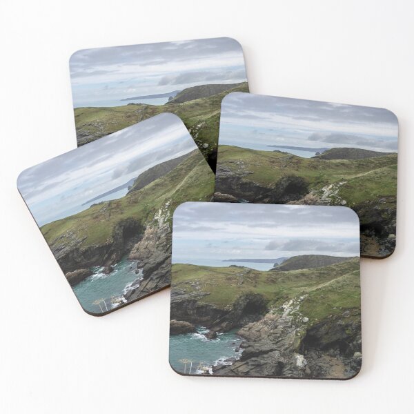 Item preview, Merlins Cave Tintagel designed and sold by ShutterSmithArt.