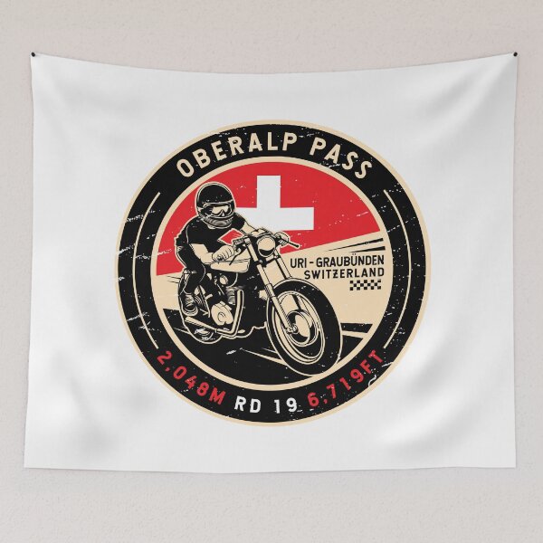 Item preview, Oberalp Pass | Switzerland | Motorcycle designed and sold by KrisSidDesigns.
