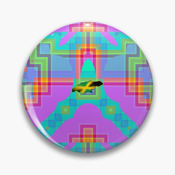 Item preview,  UNFORGETTABLE WEST INDIES CHRISTMAS SOUVENIRS - UNIQUE ABSTRACT CARIBBEAN GEOMETRIC PATTERN - GREATJAMAICAN VIBES FLAG INSPIRATION designed and sold by Ralek.