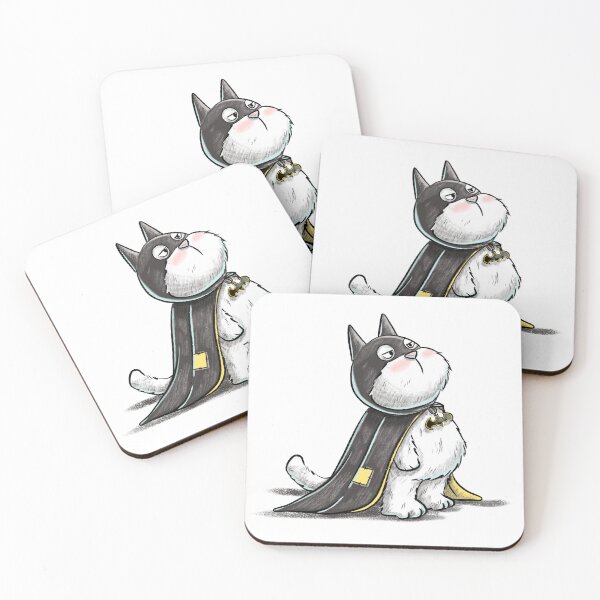 Item preview, Tofu the Batcat designed and sold by Chilliezgraphy.