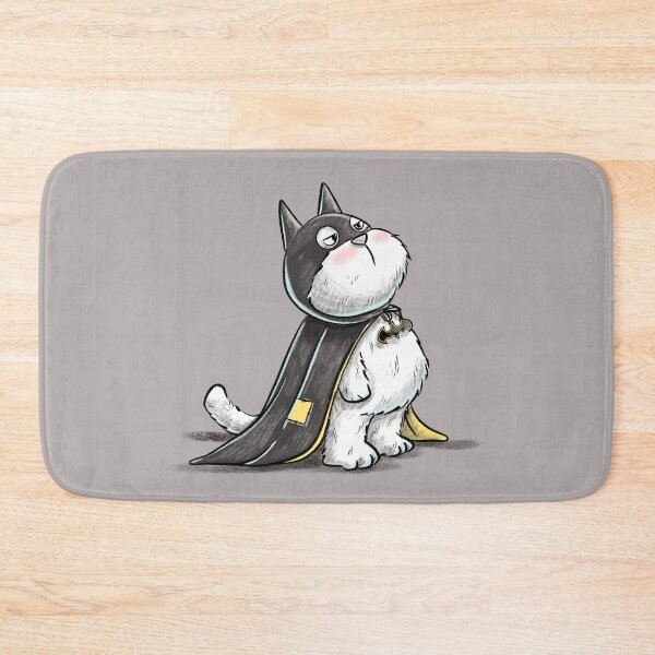Item preview, Tofu the Batcat designed and sold by Chilliezgraphy.