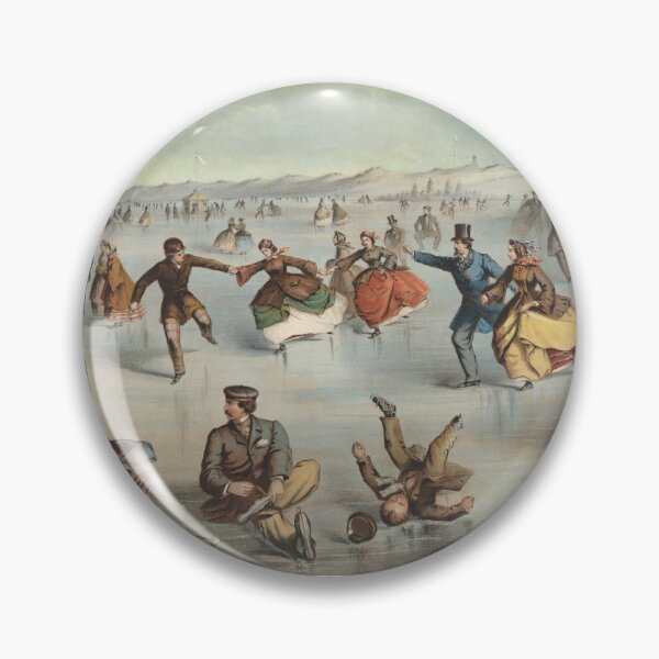 Item preview, Skating in Central Park, New York, by Winslow Homer designed and sold by BeaSchoney.