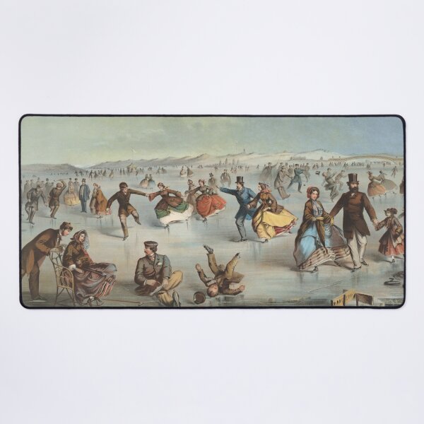 Item preview, Skating in Central Park, New York, by Winslow Homer designed and sold by BeaSchoney.