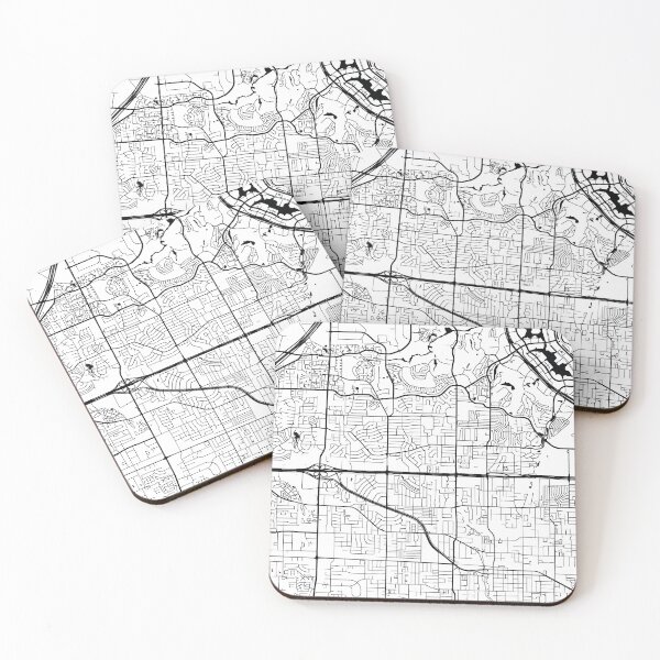 Item preview, Irving, Texas Street Map designed and sold by InkistPrints.