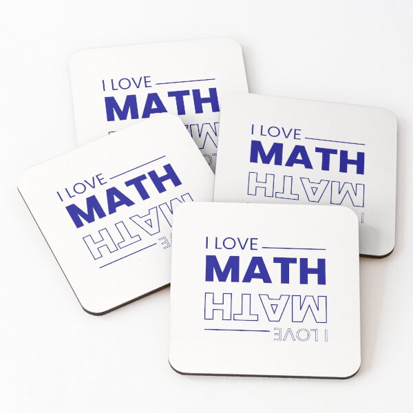 Item preview, I Love Math designed and sold by MathVerge.