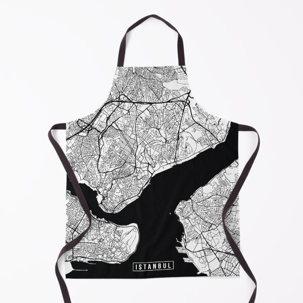 Item preview, Istanbul, Turkey Street Map designed and sold by InkistPrints.
